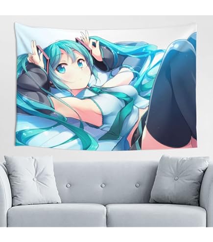 初音ミク タペストリー Wendys＆First Kitchen Hatsune Miku B2 Tapestry 